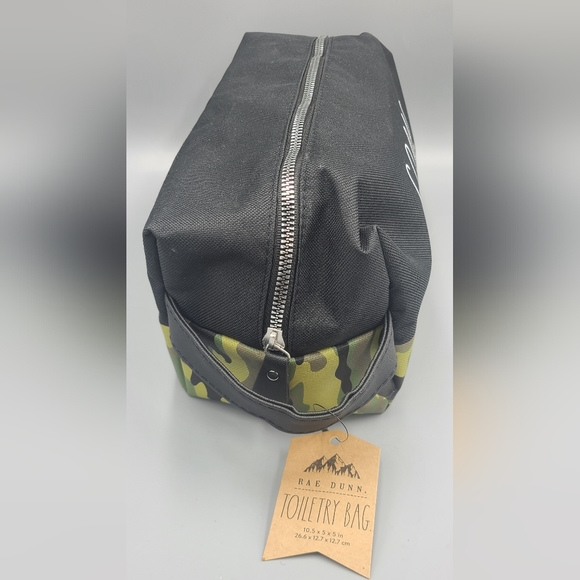 🪖 Rae Dunn Camo GO BAG Toiletry Bag Brand New ✅️ - Picture 3 of 11